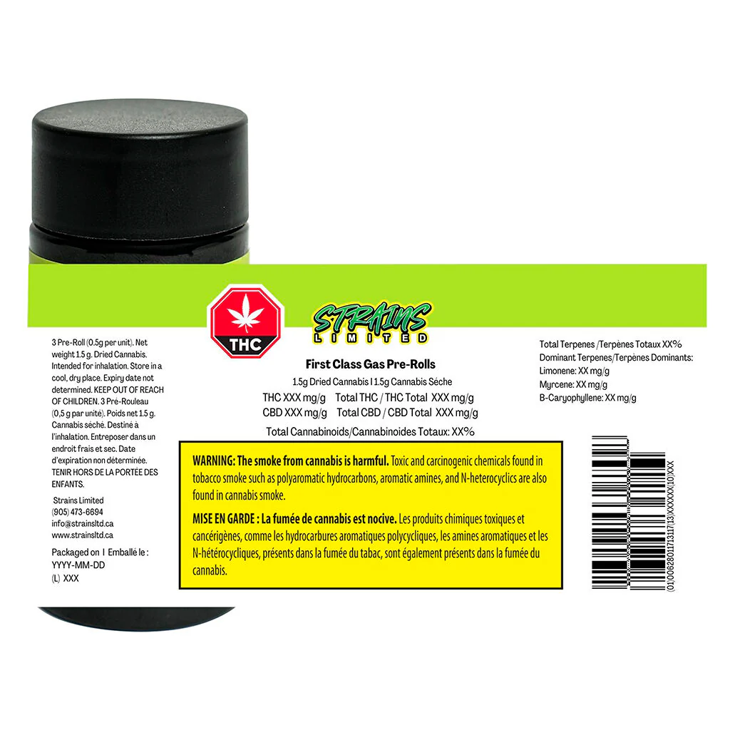 First Class Gas Pre-Roll - Image 3