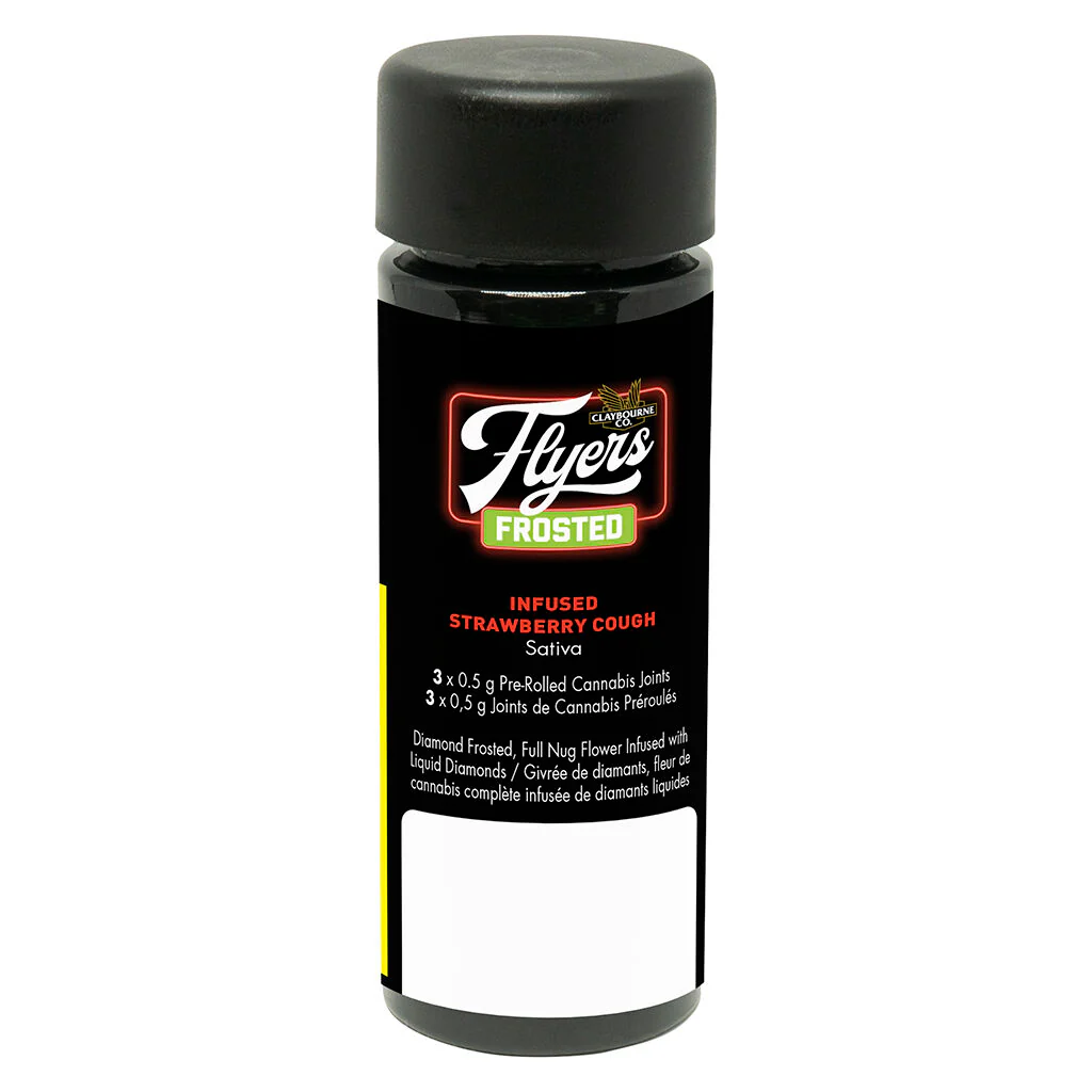 Flyers Frosted Infused Strawberry Cough Pre-Rolls - Image 2