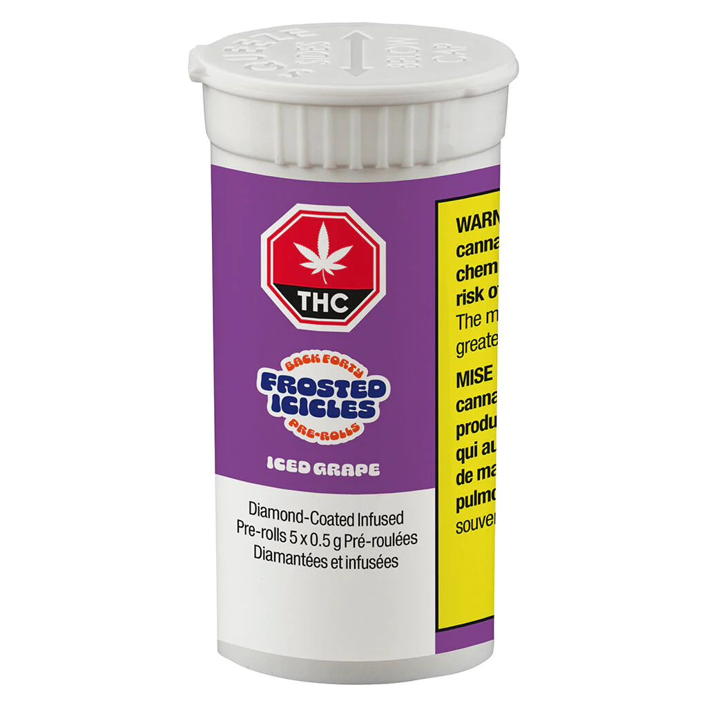 Frosted Icicles Infused Pre-Roll - Iced Grape - Image 2