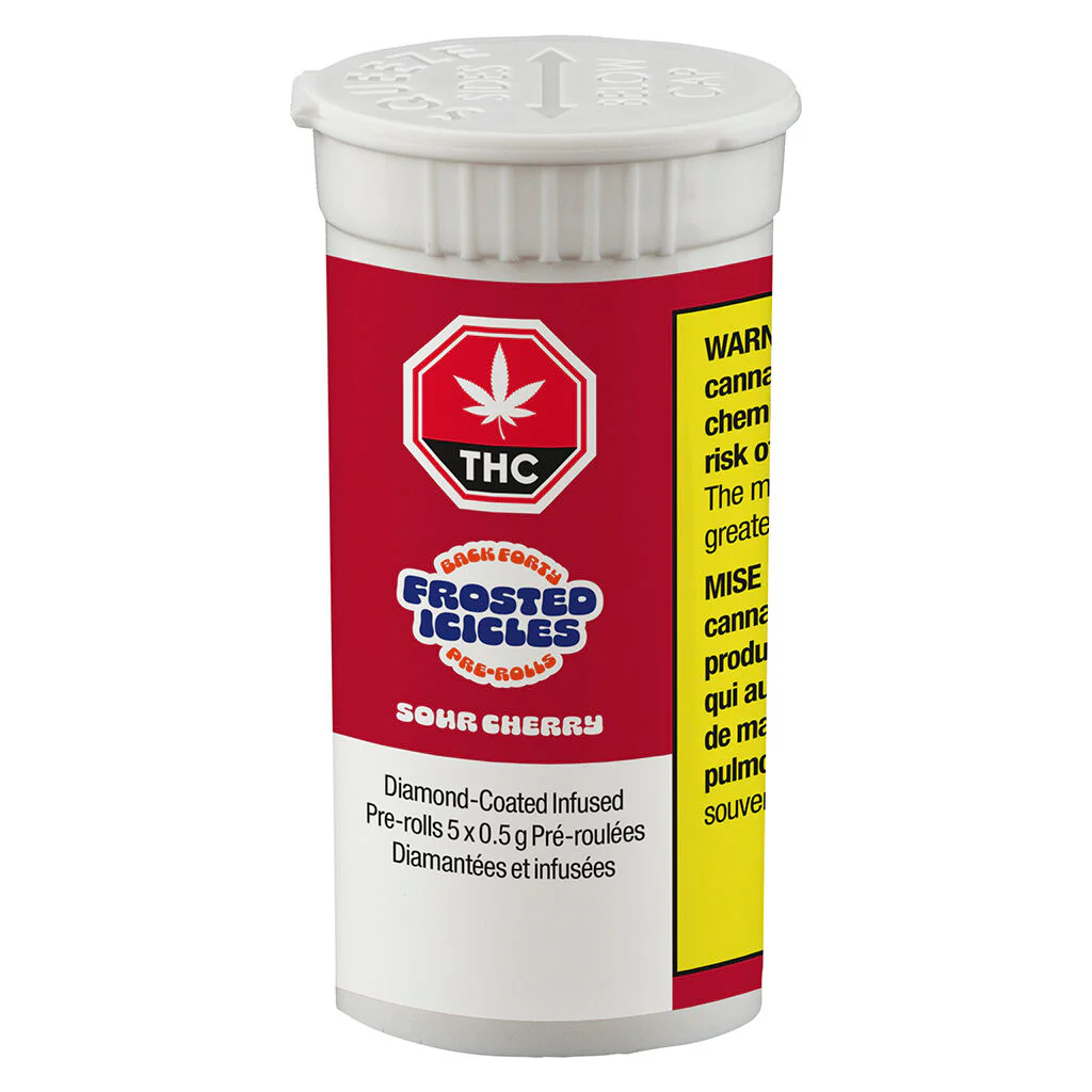Frosted Icicles Infused Pre-Roll - Sour Cherry - Image 2