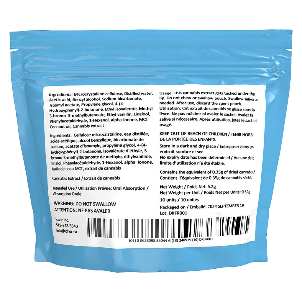 Frosty Berry THC Pouches - Image 3