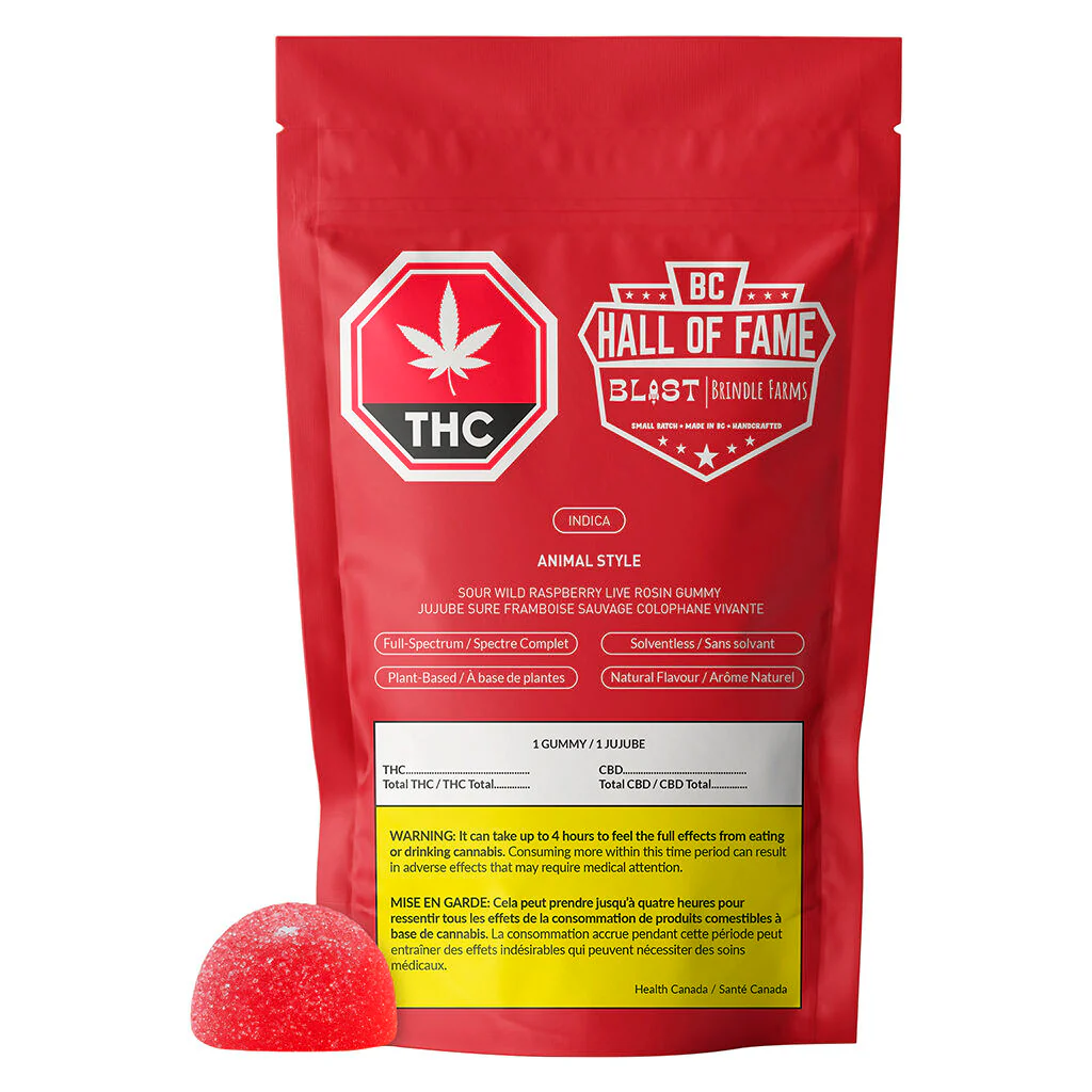 Gélifié Colophane vivante Animal Style Sour Wild Raspberry - Image 4