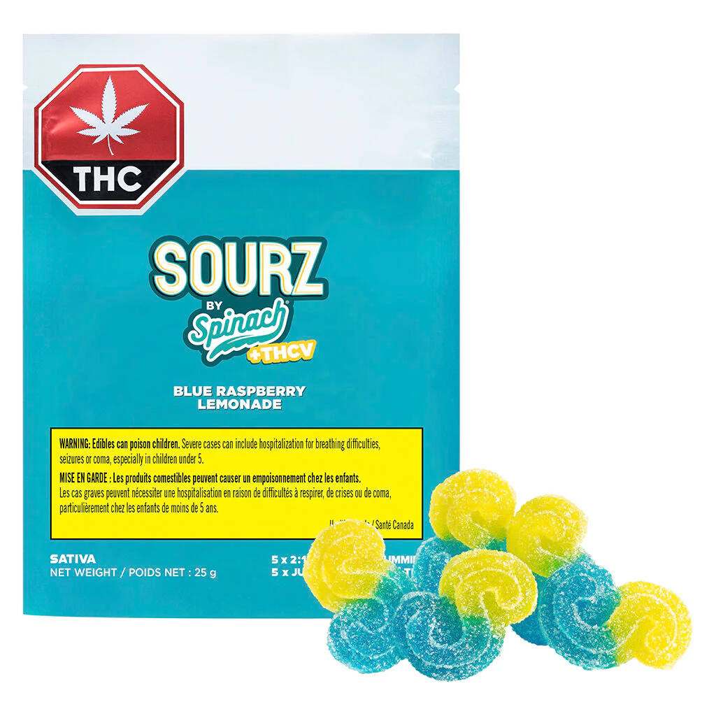 Gélifiés THC+THCV Blue Raspberry Lemonade (Full Tilt) - Image 4