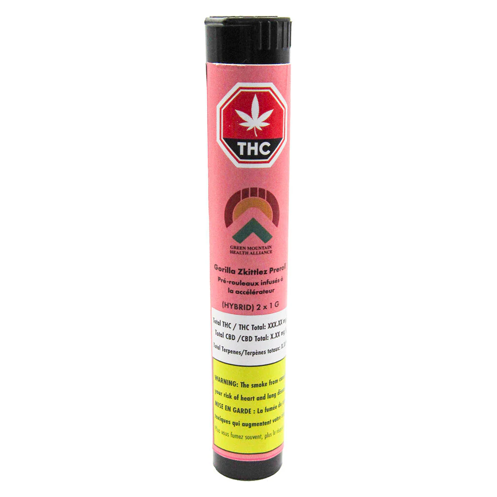 Gorilla Zkittlez Pre-Roll - Image 2