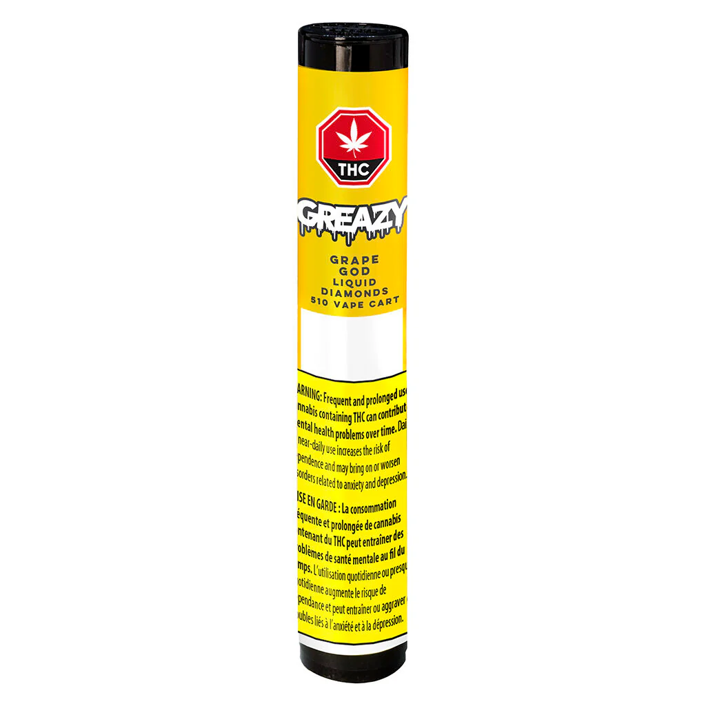 Grape God Liquid Diamond 510 Thread Cartridge - Image 2