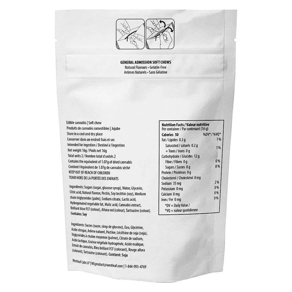 confiserie molle Raisin THC (1:0) - Image 3