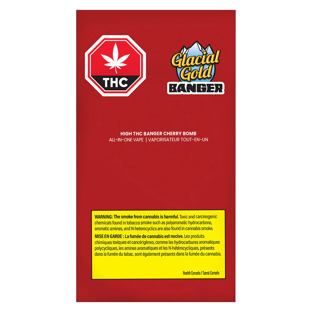 HIGH THC Banger Cherry Bomb tout-en-un - Image 2