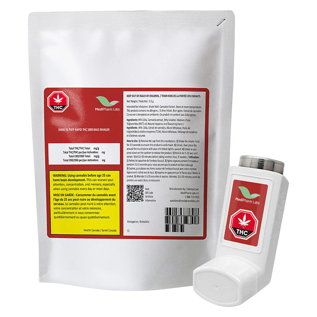 Inhalateur Shake & Puff THC 1 000 MAX - Image 4