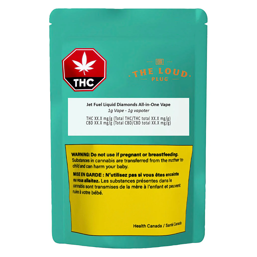 Vaporisateur jetable tout-en-un Jet Fuel Liquid Diamonds - Image 2