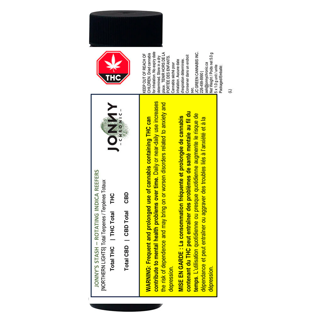 Jonny's Stash - Rotating Indica Reefers - Image 6