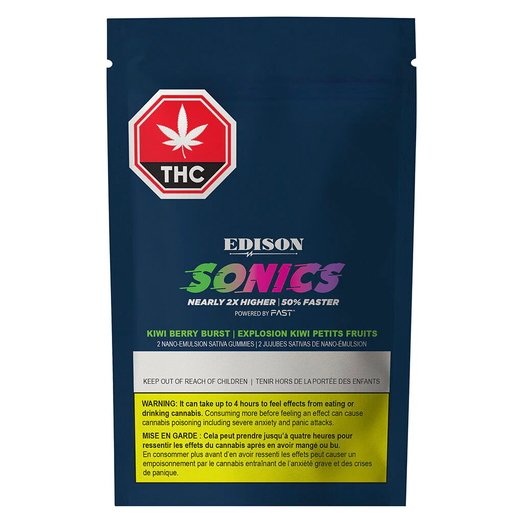 Emballage multiple Gélifiés Kiwi Berry Burst 50 THC:CBD - Image 3