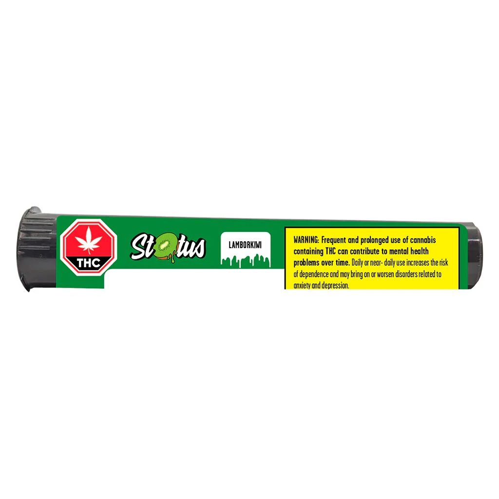 Blunt enrobé de kief et infusé de diamant liquide Lamborkiwi - Image 2
