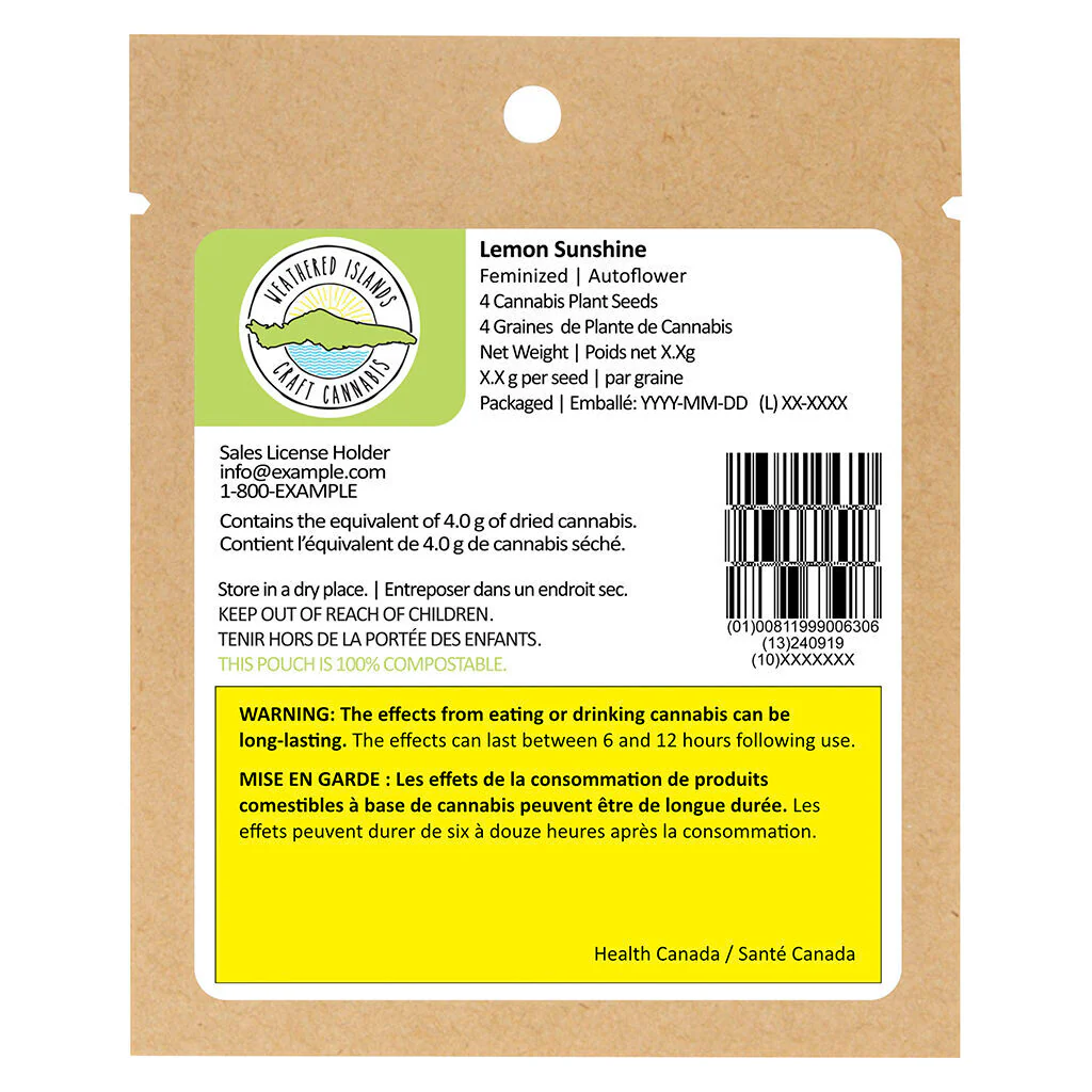 Lemon Sunshine Autoflower Feminized Seeds - Image 2