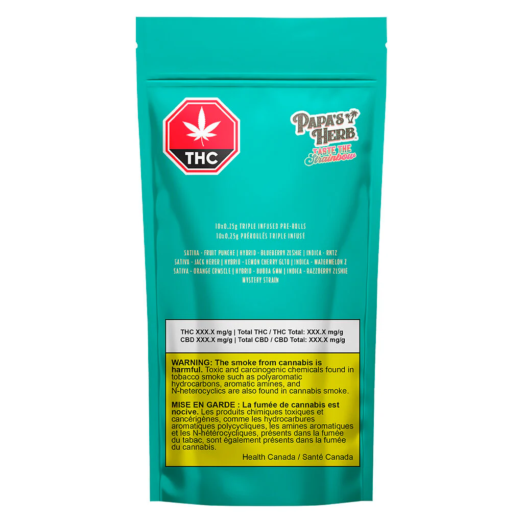 Lil Papa's - Coffret Triple Infusion Taste The Strainbow - Image 2