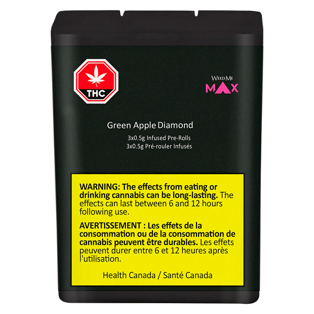 Liquid Diamond Green Apple Infused Pre-Roll - Image 2