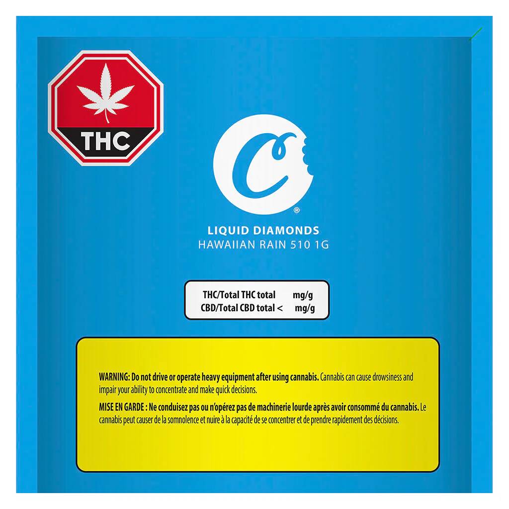 Liquid Diamonds Hawaiian Rain 510 Thread Cartridge - Image 2