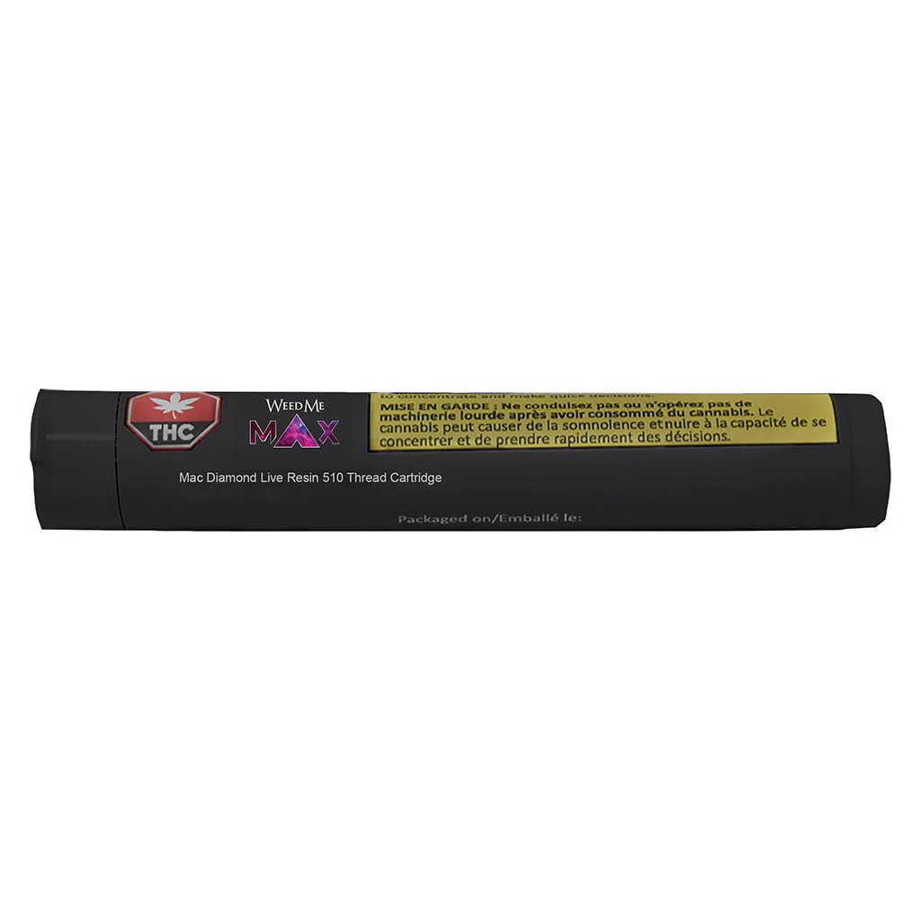 Mac Diamond Live Resin 510 Thread Cartridge - Image 2