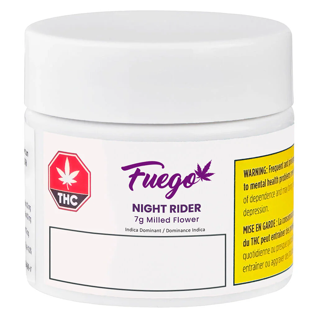 Night Rider Indica Milled Flower - Image 2