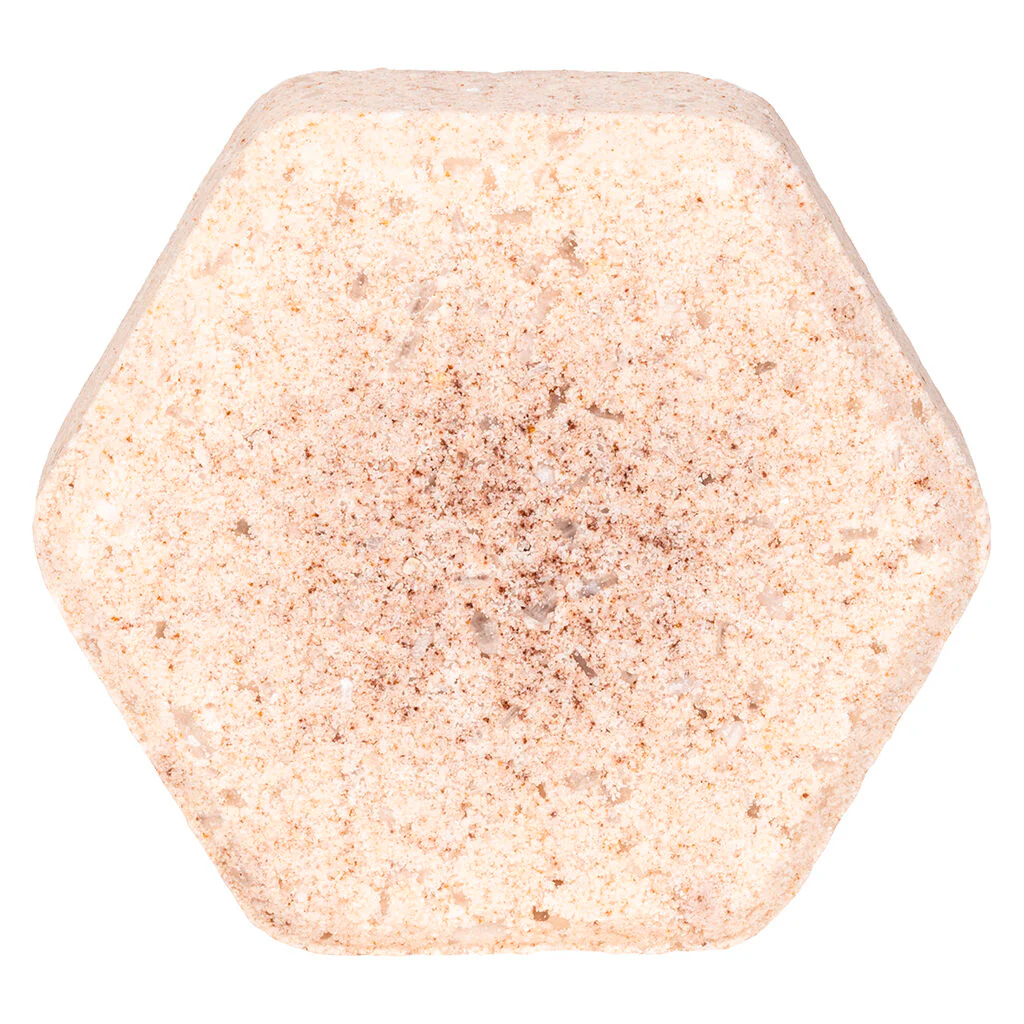 Bombe de bain effervescente à l’avoine et à la vanille