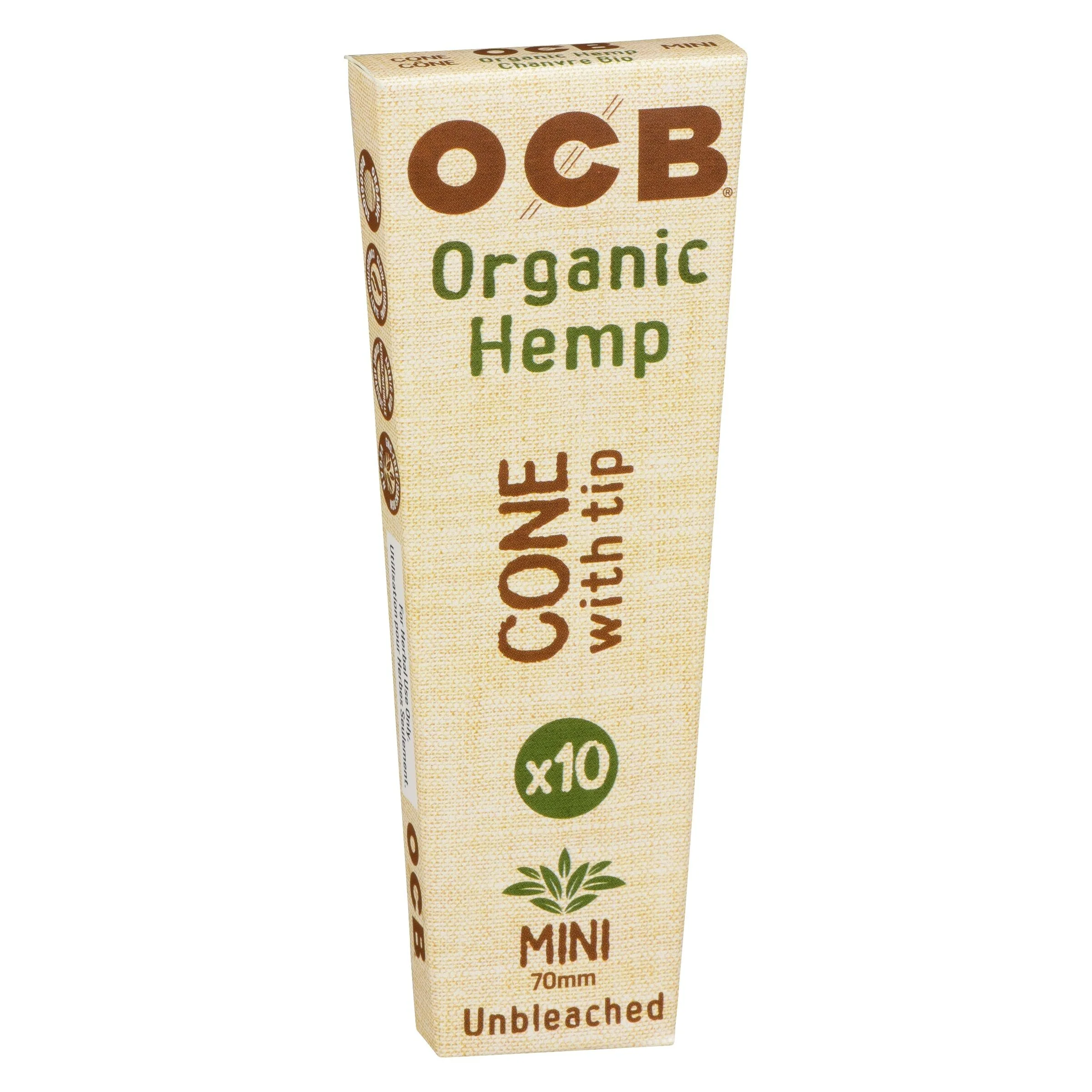 OCB Organic Hemp Cone Mini (70mm) - Image 3