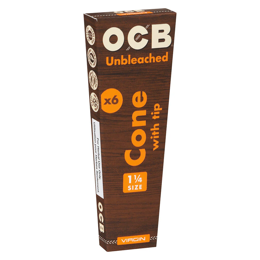 Virgin Unbleached Cones 1 1/4 - Image 2