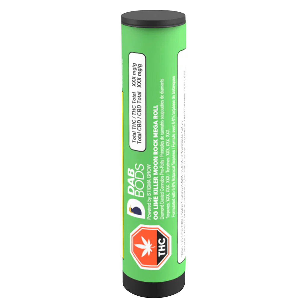 OG Lime Killer Moon Rock Mega Infused Pre-Roll - Image 2