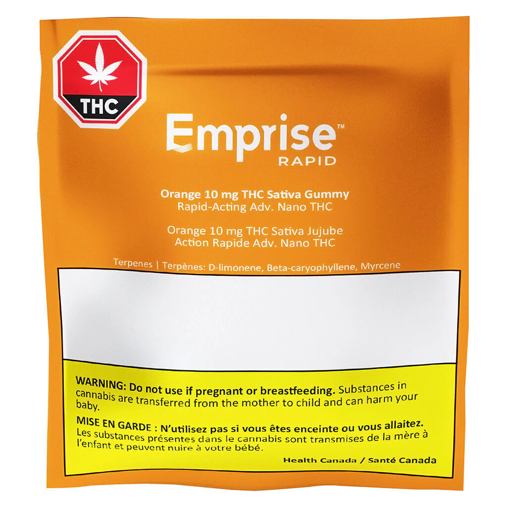 Orange 10 THC Sativa Gummy - Image 2