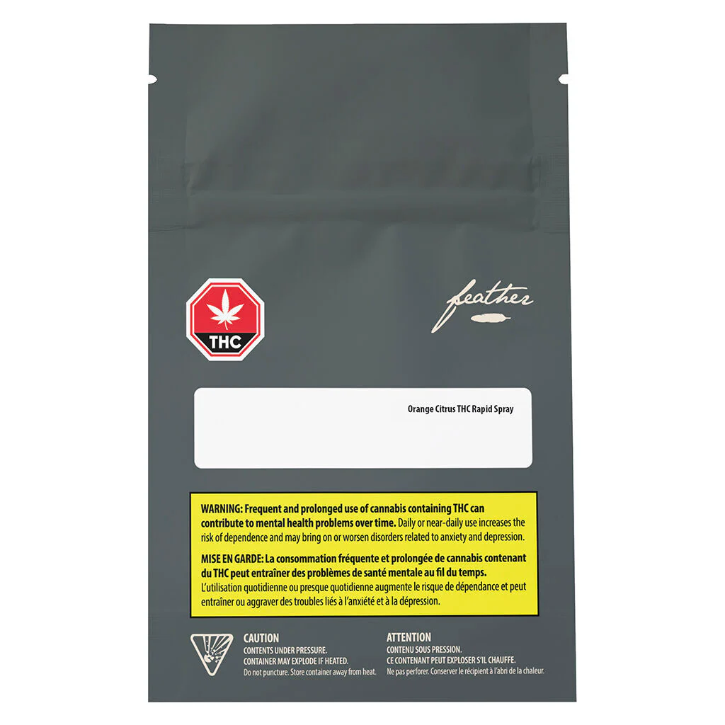 Orange Citrus THC Rapid Spray - Image 2