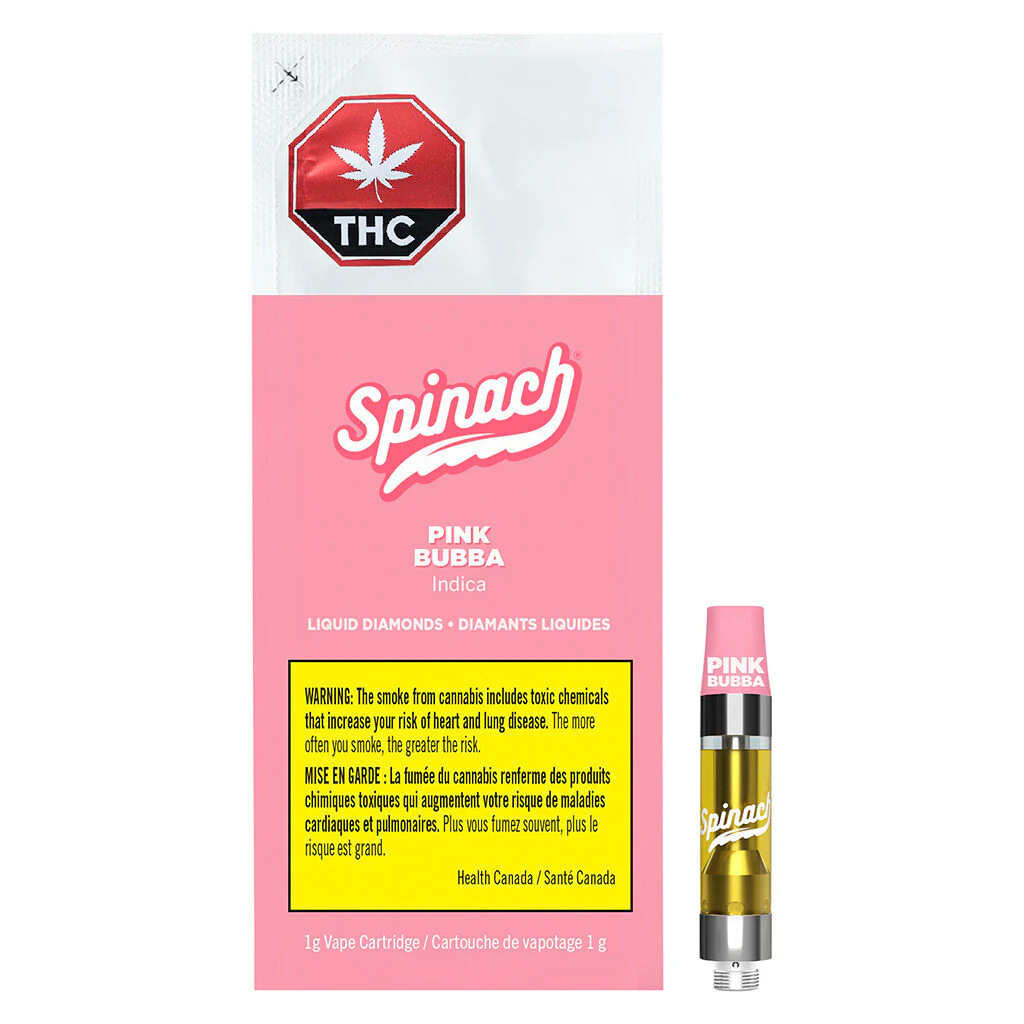 Pink Bubba Liquid Diamonds 510 Thread Cartridge - Image 4