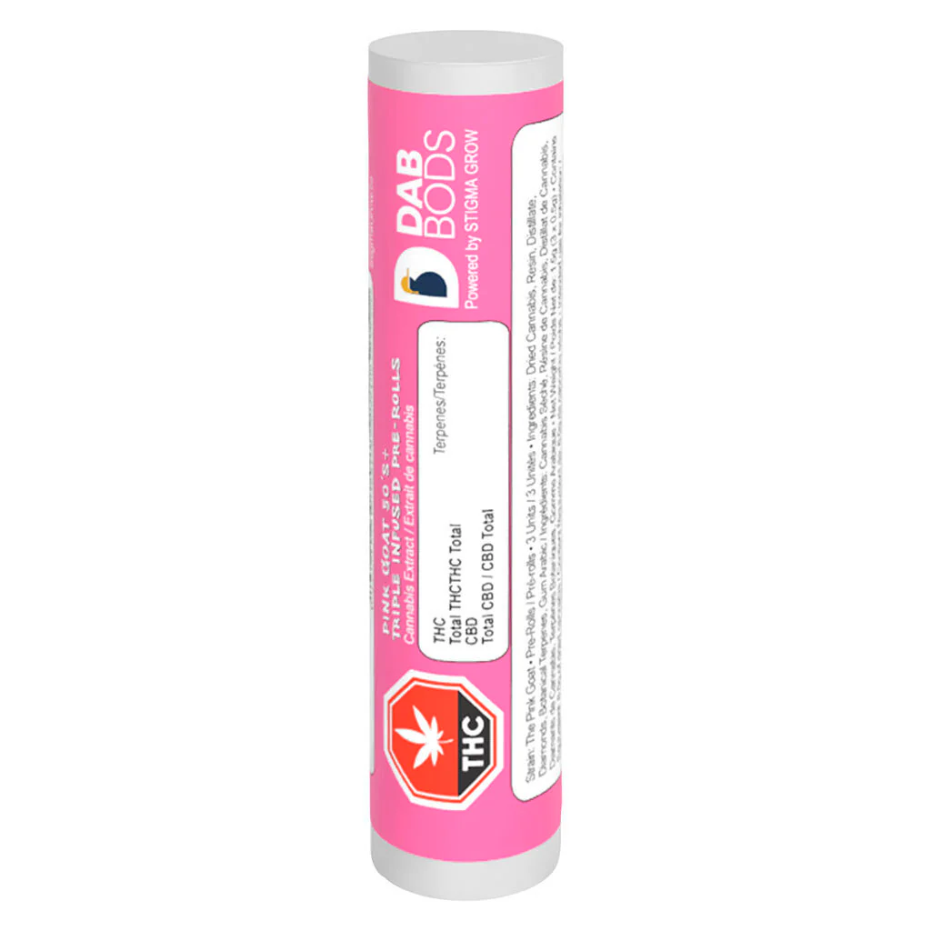 Préroulé triplement infusé Pink GOAT 50’s+ - Image 2