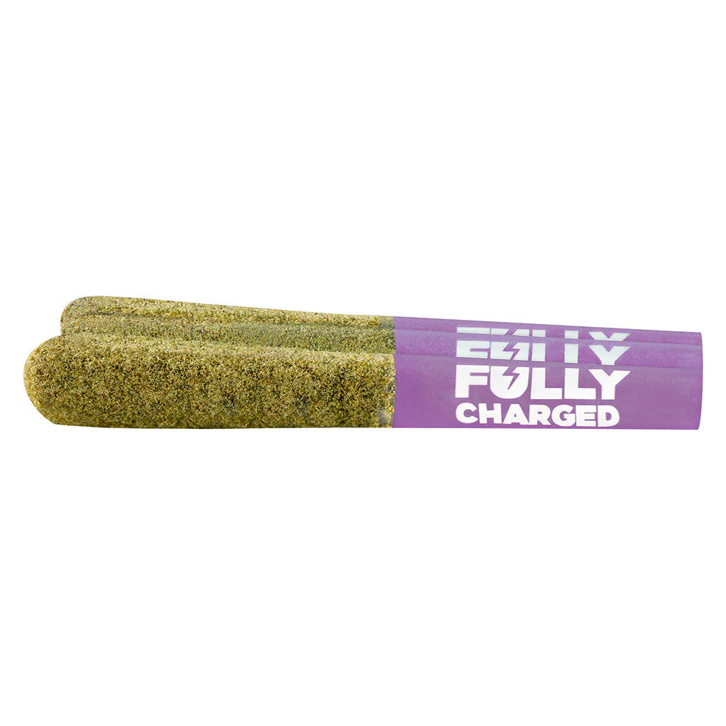 Préroulé infusé au CBN Peach Passionfruit Kush Fully Charged