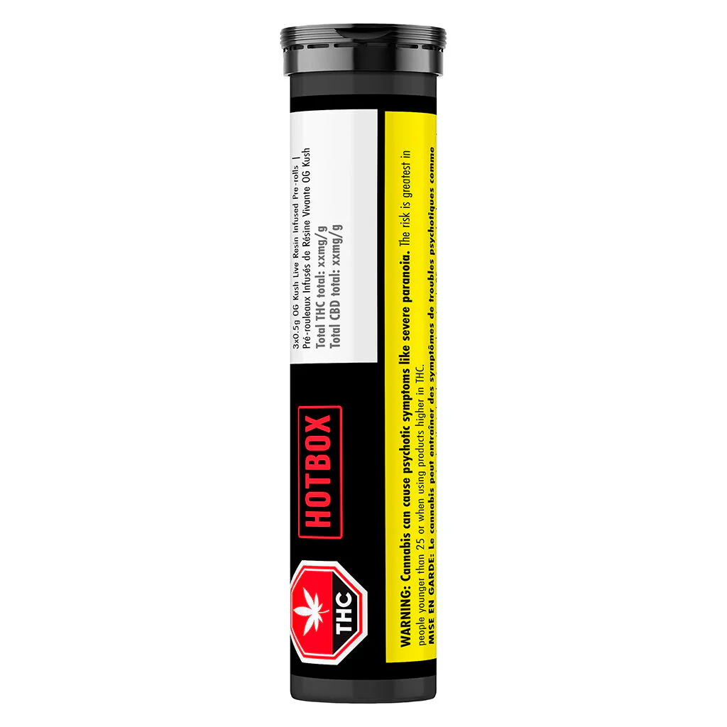 Préroulé infusé de résine vivante OG Kush - Image 2