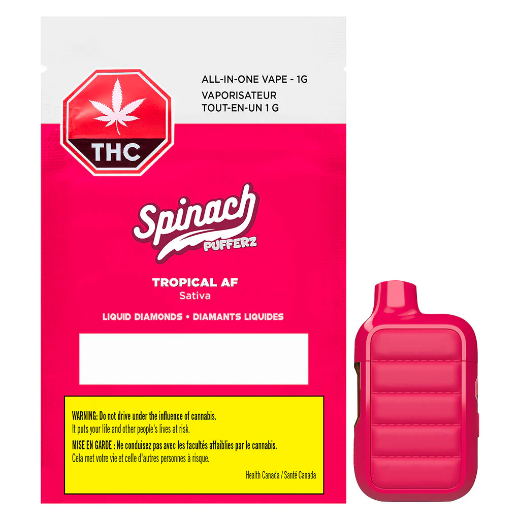 Pufferz - Tropical AF All-in-One Liquid Diamonds Vape - Image 4