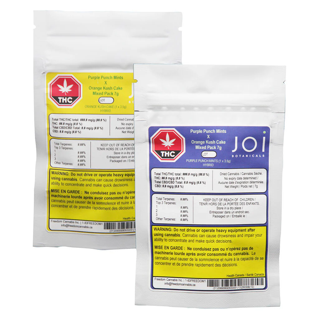 Purple Punch Mints x Orange Kush Cake Mixed Pack - Image 2
