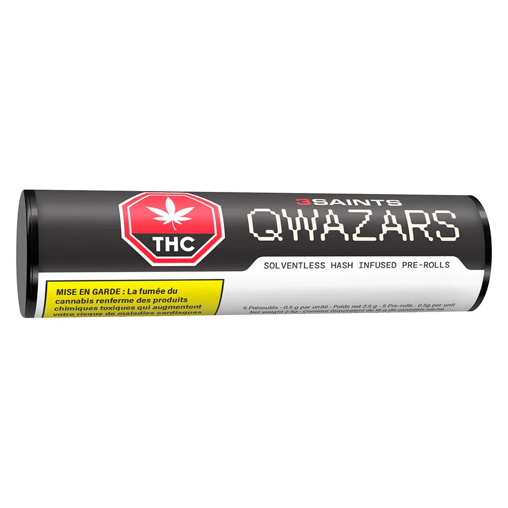 Qwazars - Préroulé infusé au haschich Solventless - Image 2
