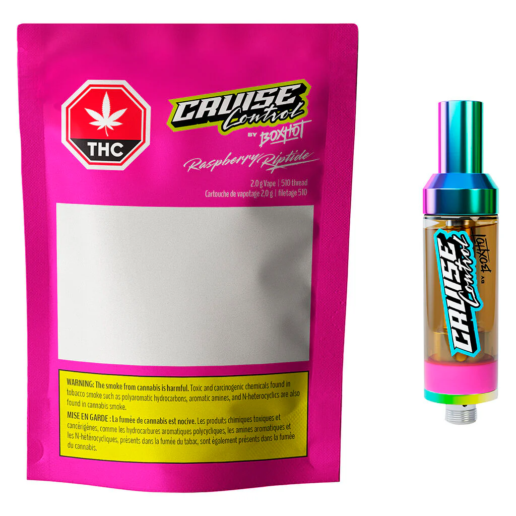 Raspberry Riptide THC + CBD 510 Thread Cartridge - Image 4
