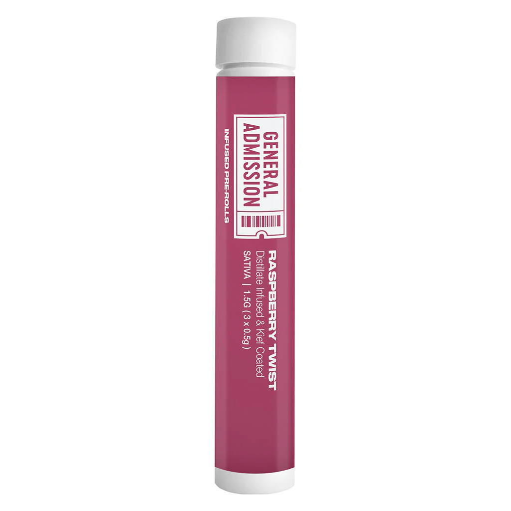 Raspberry Twist Infused Pre-Roll - Image 2