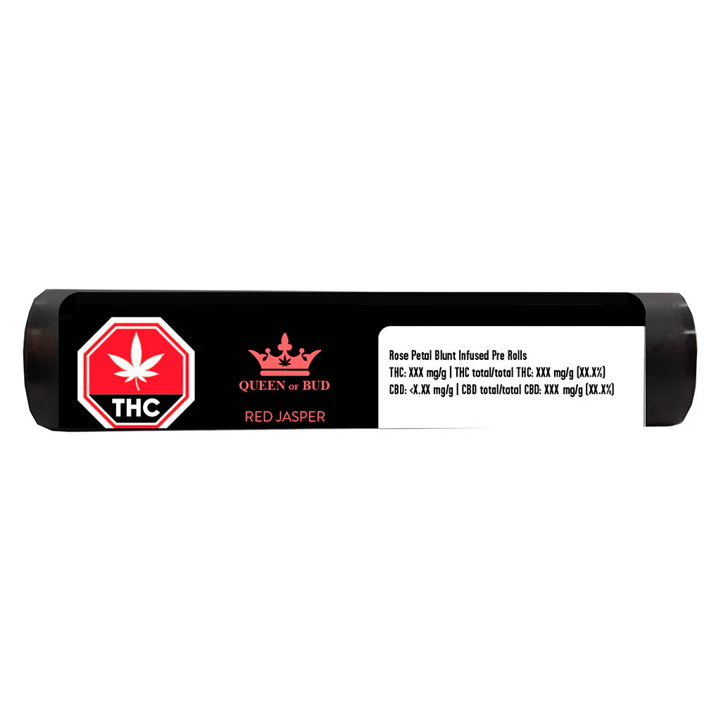 Red Jasper Diamond Infused Rose Blunts For Lovers - Image 2