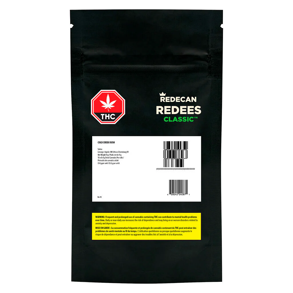Cold Creek Kush Redees Pre-Roll - Image 2
