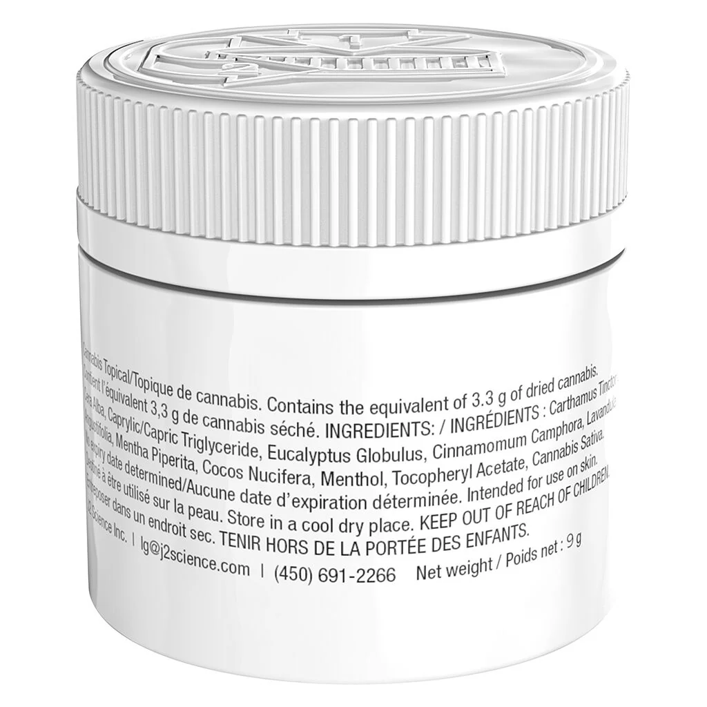 Relief Balm Whole Plant CBD:THC 1:3 Trial Size - Image 3