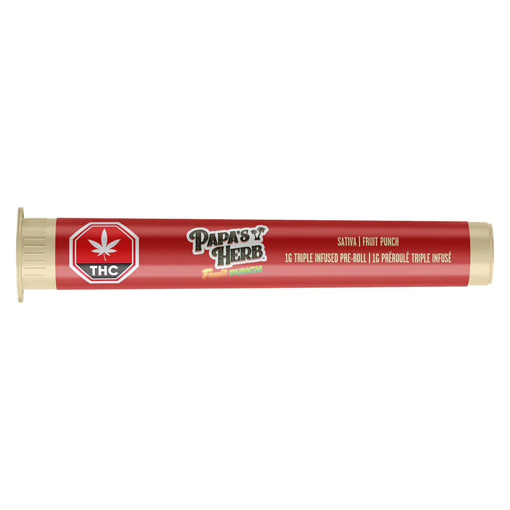 Préroulés  triplement infusés Sativa Fruit Punch T - Image 2