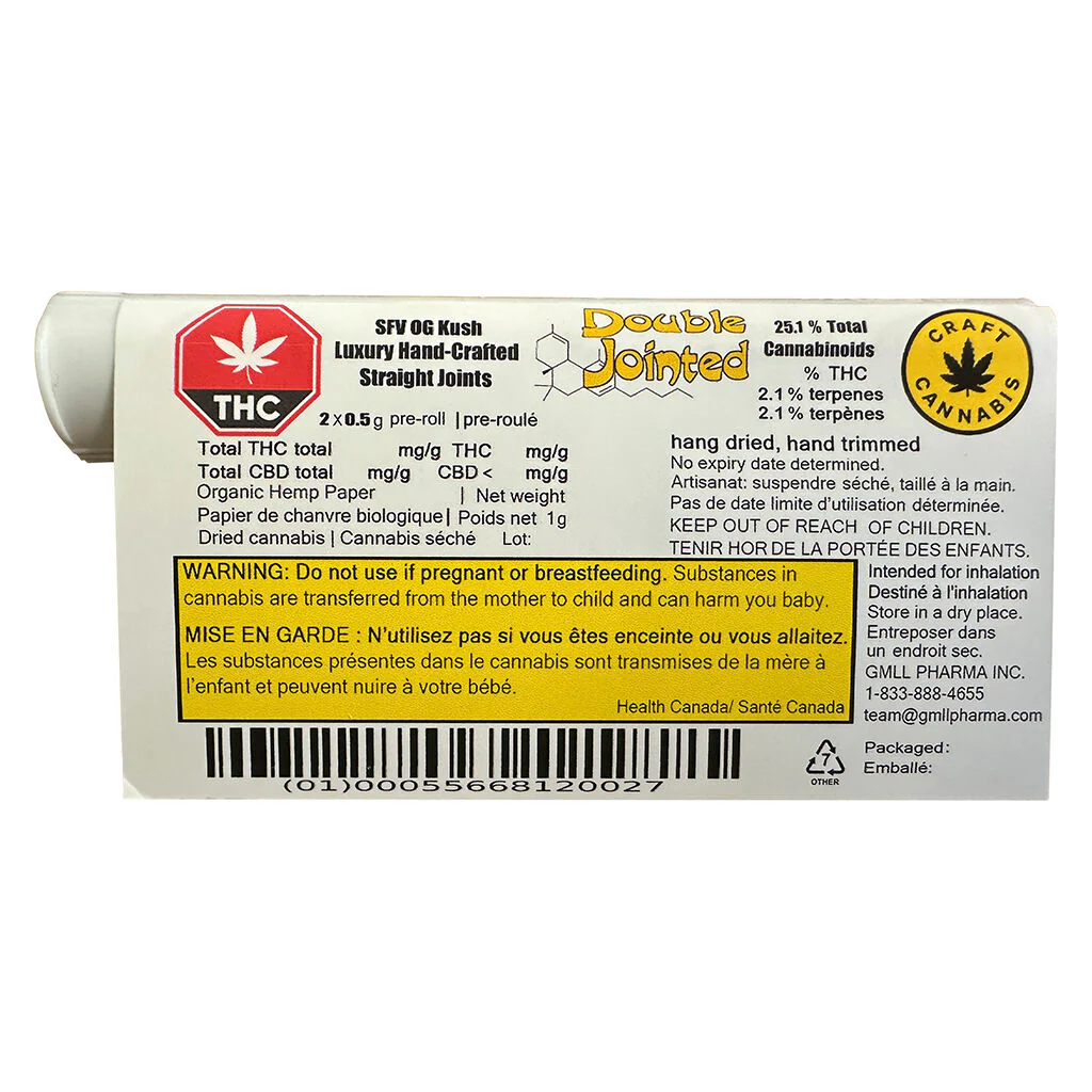 SFV OG Kush - Joints droits de luxe fabriqués à la main - Image 3