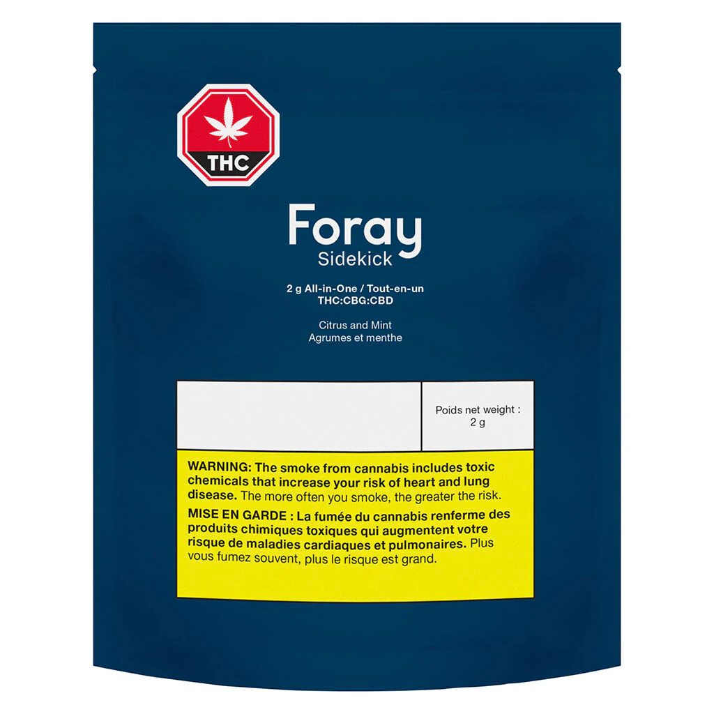 Sidekick tout-en-un THC:CBG:CBD - Image 2