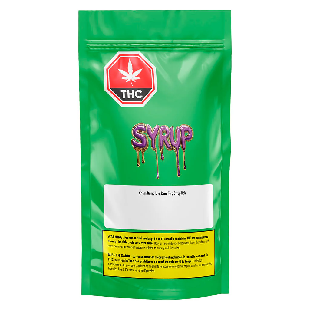 Sirop de terps vivants Chem Bomb à consommer par tamponnage - Image 2