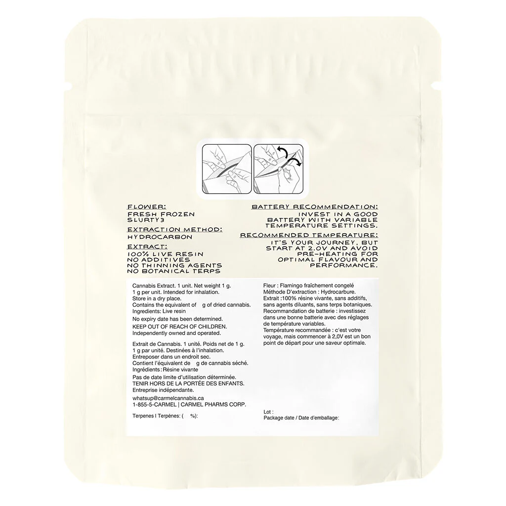 Slurty3 Pure Live Resin 510 Thread Cartridge - Image 3