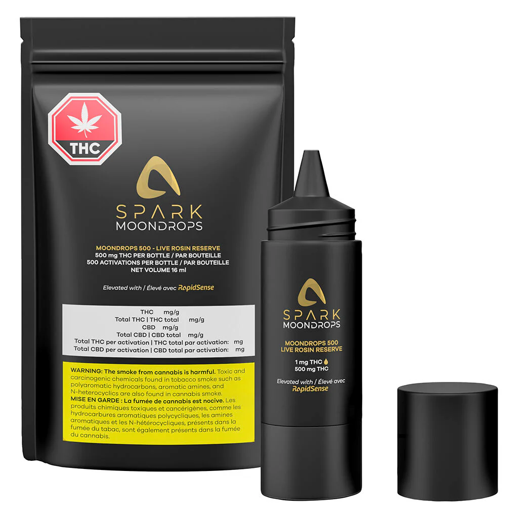 SPARK THC Moondrops 500 - Live Rosin Reserve - Image 4