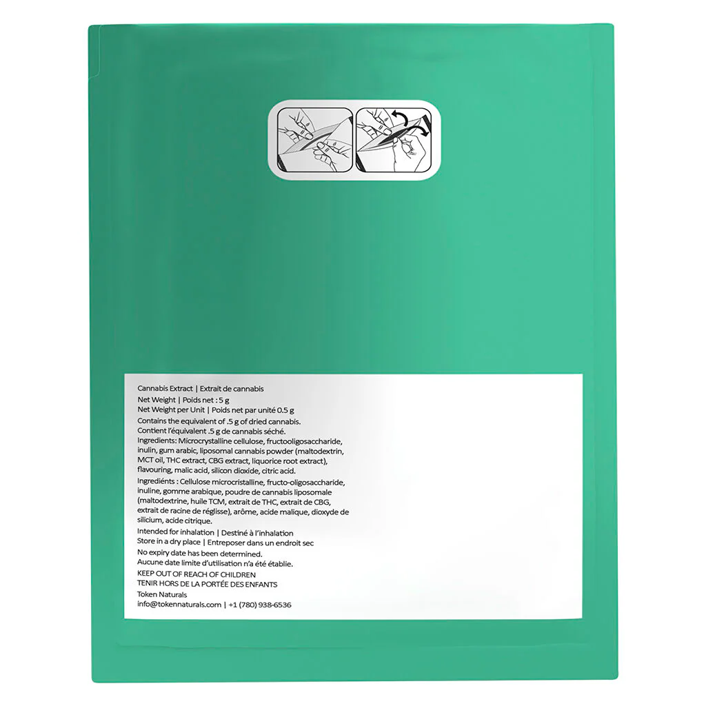 Spearmint 4 :1 THC CBG Pouches - Image 4