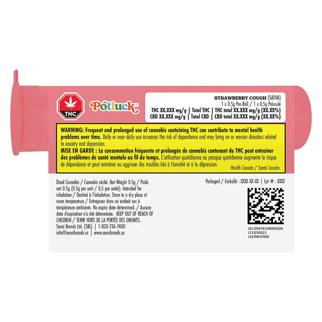 Préroulé Strawberry Cough - Image 3