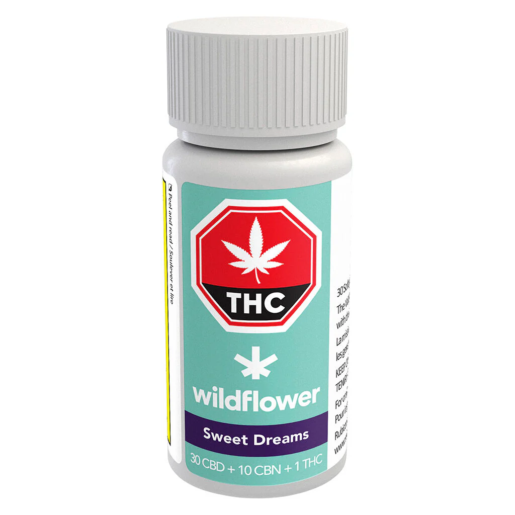 Sweet Dreams CBD + CBN + THC Softgels - Image 2