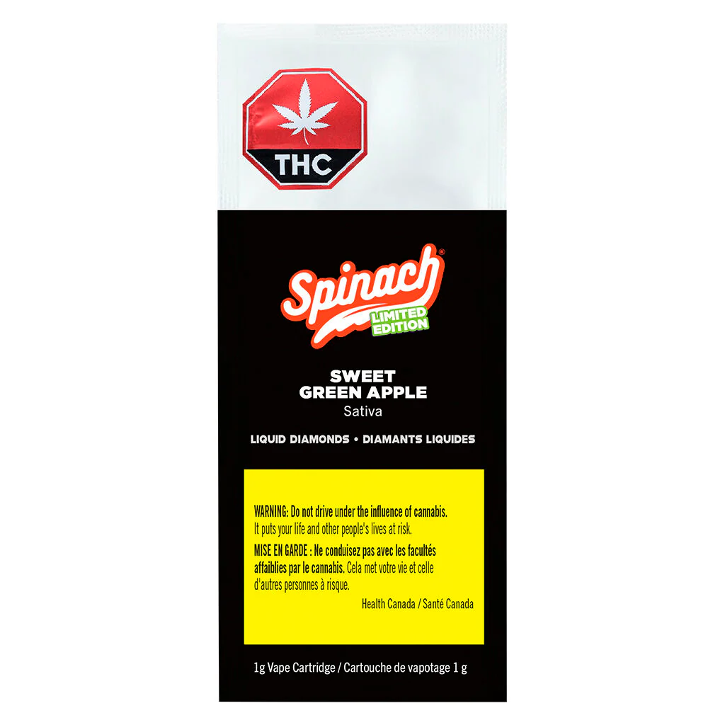 Sweet Green Apple Liquid Diamonds Vape - Image 2